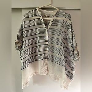 Lemlem oversized, cotton shirt, size small